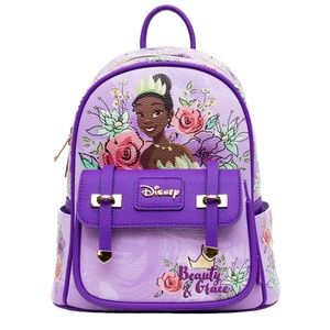 WondaPop x Disney The Princess and the Frog- Tiana Vegan Leather Mini Backpack